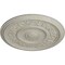 Ekena Millwork Tyrone Ceiling Medallion (Fits Canopies up to 6 3/4"), 16 1/8"OD x 3/4"P, Pot of Cream Crackle CM16TYPCC - alternate 4